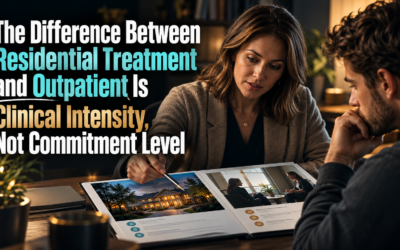 Home 7 The Difference Between Residential Treatment and Outpatient Is Clinical Intensity, Not Commitment Level